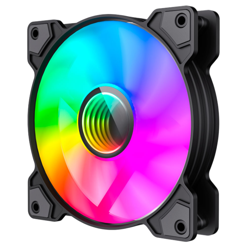 Imagem de COOLER GAMEMAX AUSTRA BLACK MASTER FN12A-M6I-B ARGB