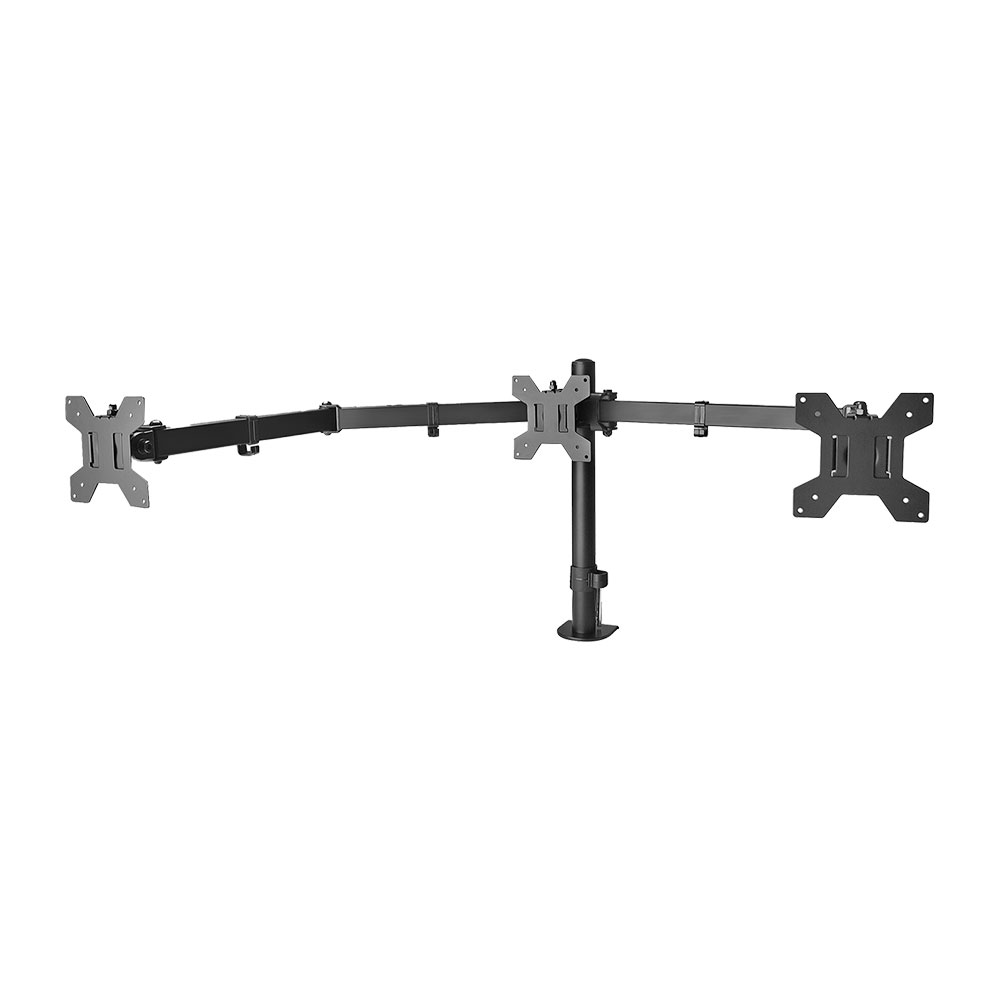 Imagem de SUPORTE MONITOR AJUSTAVEL PARA 3 MONITORES 10" A 32" PIX - 079-0082