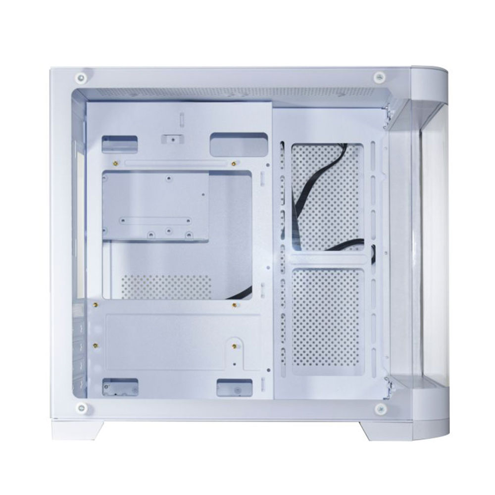 Imagem de GABINETE GAMER K-MEX AQUARIO CG-W1AG CURVA BRANCO MICRO ATX SEM FAN