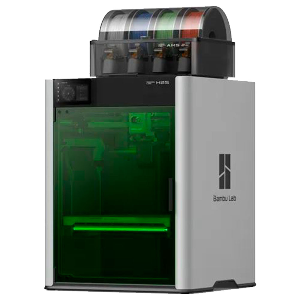 Imagem de IMPRESSORA 3D BAMBU LAB H2S LASER FULL COMBO 110V, 10W - PF003-L+SA007-LV