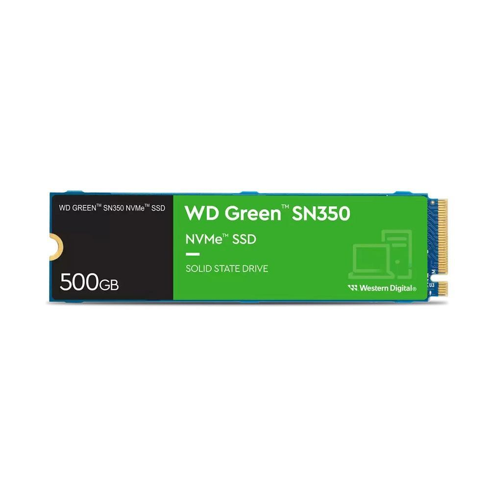 Mostrar detalhes de SSD M.2 2280 WD GREEN SN350 500GB NVME - WDS500G2G0C Imagem de SSD M.2 2280 WD GREEN SN350 500GB NVME - WDS500G2G0C