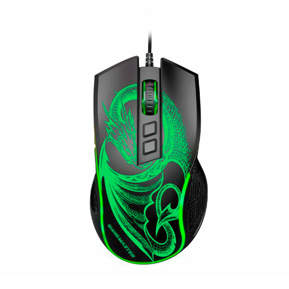 Imagem de MOUSE GAMER K-MEX MGL3 FRAGAO LED DPI6200
