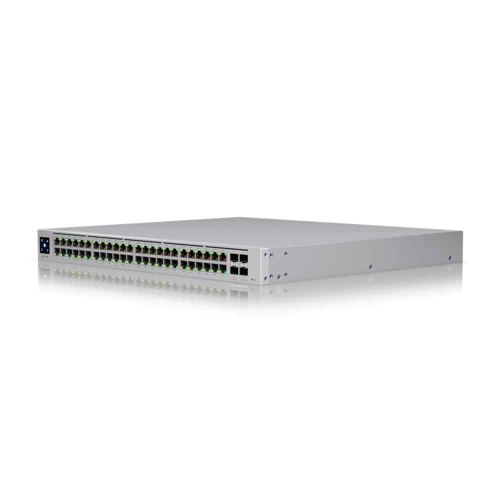 Imagem de SWITCH UBIQUITI GERENCIAVEL 48 PORTAS GIGABIT + 04 SFP GIGA USW-48 RACK