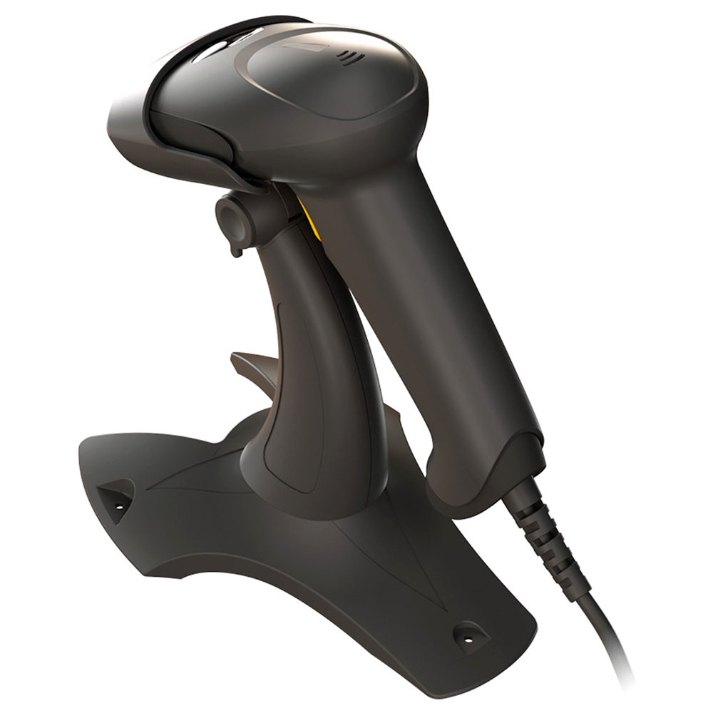 Imagem de LEITOR DE CODIGO DE BARRAS LASER C3TECH LB-50BK C/ PEDESTAL