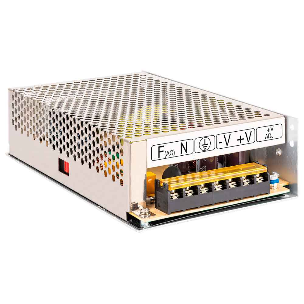 Imagem de FONTE GRADEADA COLMEIA INTELBRAS 12V 15A BIVOLT MULTIUSO EFM 1215 G2