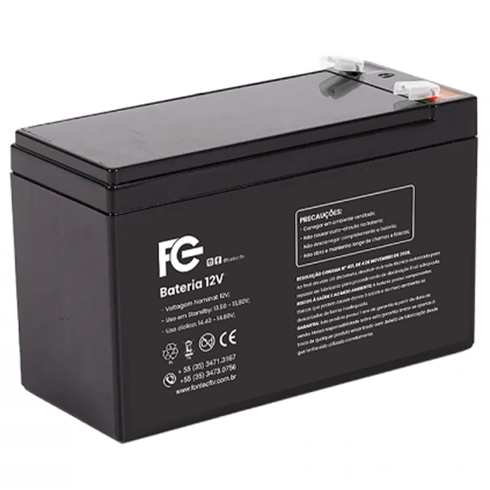 Imagem de BATERIA 12V ALARME FCBAT12ALN FC FONTES