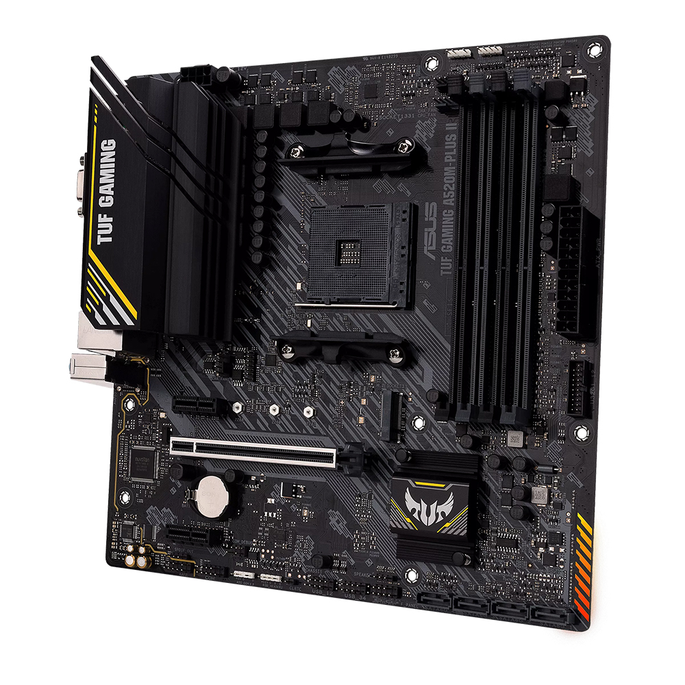 Imagem de PLACA MAE (AMD) ASUS A520M-PLUS II DDR4 AM4 TUF GAMING A520M-PLUS II