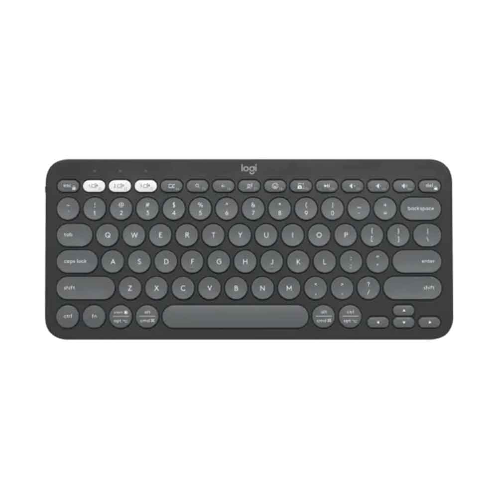 Mostrar detalhes de TECLADO LOGITECH K380 PEBBLE KEYS 2 GRAFITE SEM FIO - 920-011789 Imagem de TECLADO LOGITECH K380 PEBBLE KEYS 2 GRAFITE SEM FIO - 920-011789