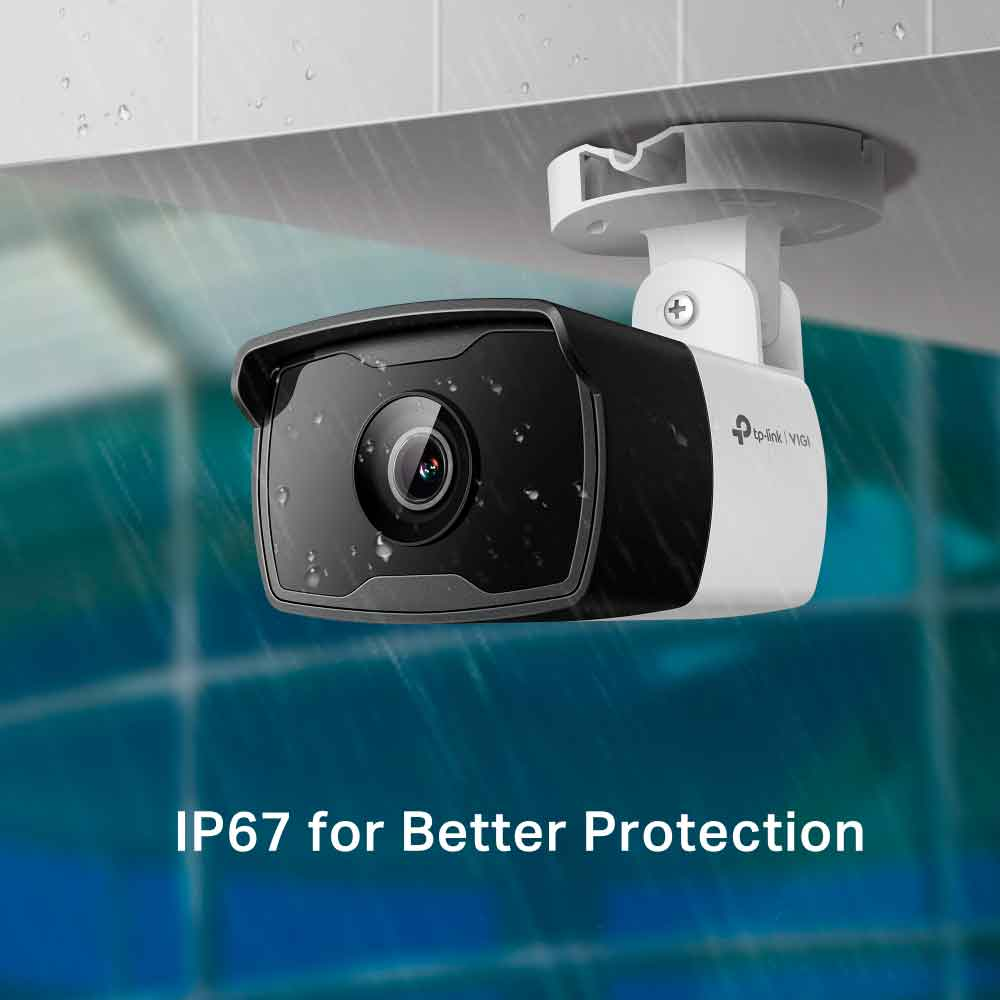 Imagem de CAMERA DE REDE BULLET VIGI C320I(2.8MM) EXTERNA DE 2 MP TPLINK TPN0413