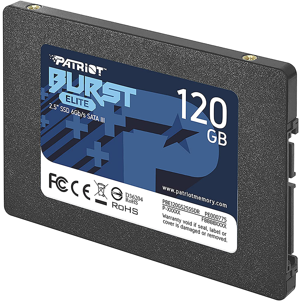 Imagem de SSD PATRIOT BURST 120GB 2,5" SATA 3 - PBE120GS25SSDR