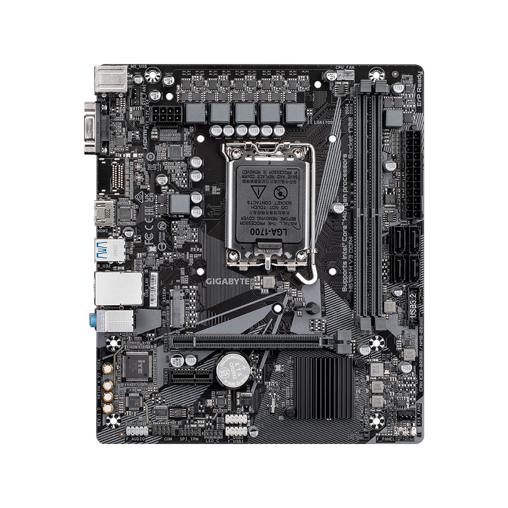 Imagem de PLACA MAE (INTEL) GIGABYTE H610M H V3 DDR4 LGA1700 12° 13° E 14° GERACAO