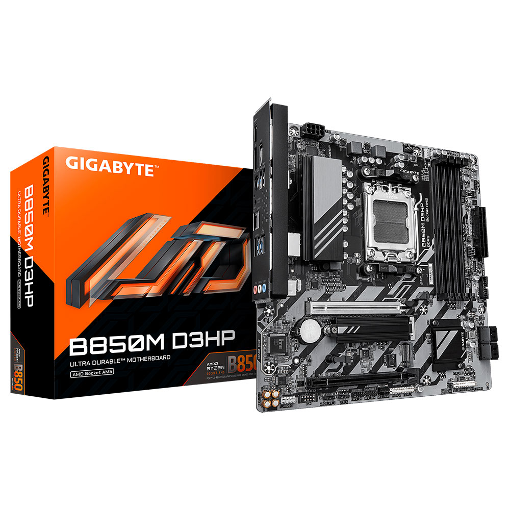 Imagem de PLACA MAE (AMD) GIGABYTE B850M D3HP 1.2 DDR5 AM5