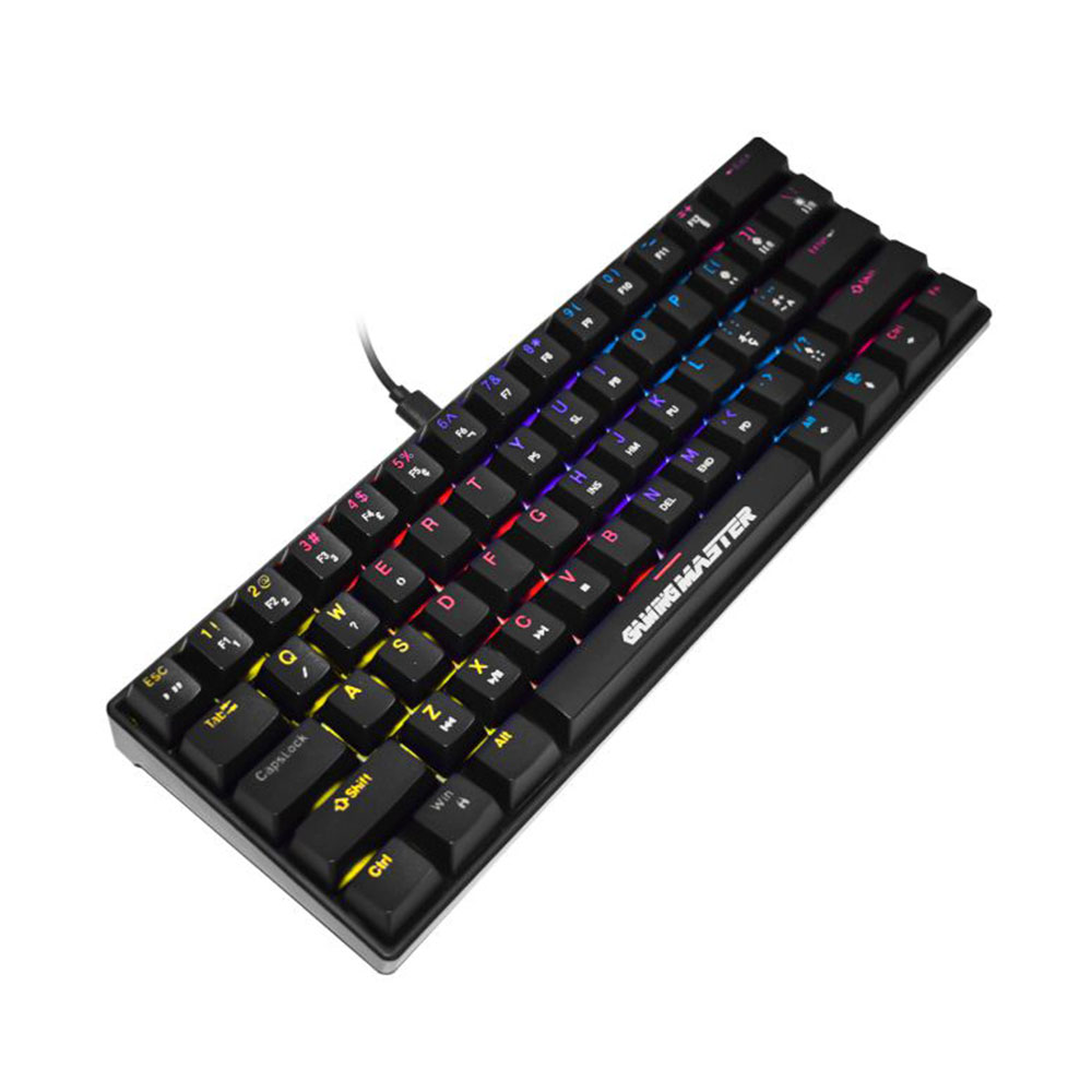 Imagem de TECLADO K-MEX MECANICO GAMER SPECTRAFURY PRETO KBL8 RGB