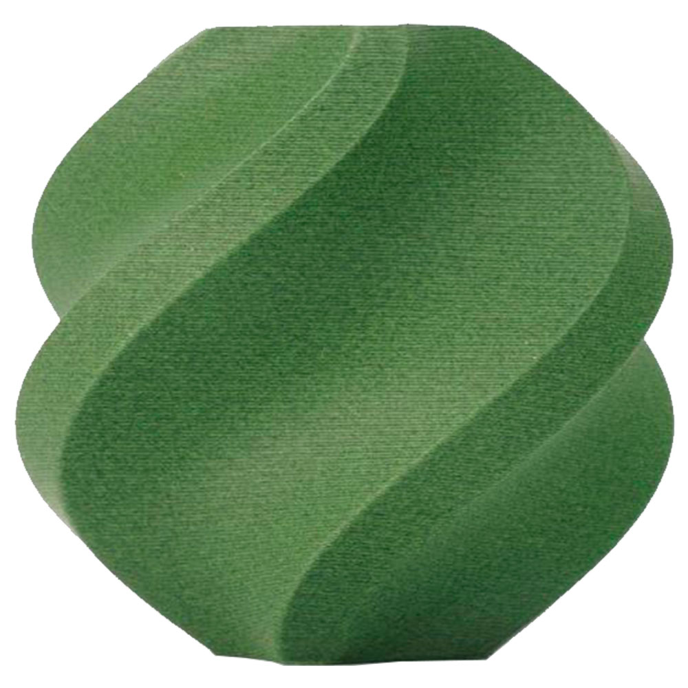 Imagem de FILAMENTO BAMBU LAB PLA-CF MATCHA GREEN COM CARRETEL REUTILIZAVEL 1,75MM - A50-G7-1.75-1000-SPL