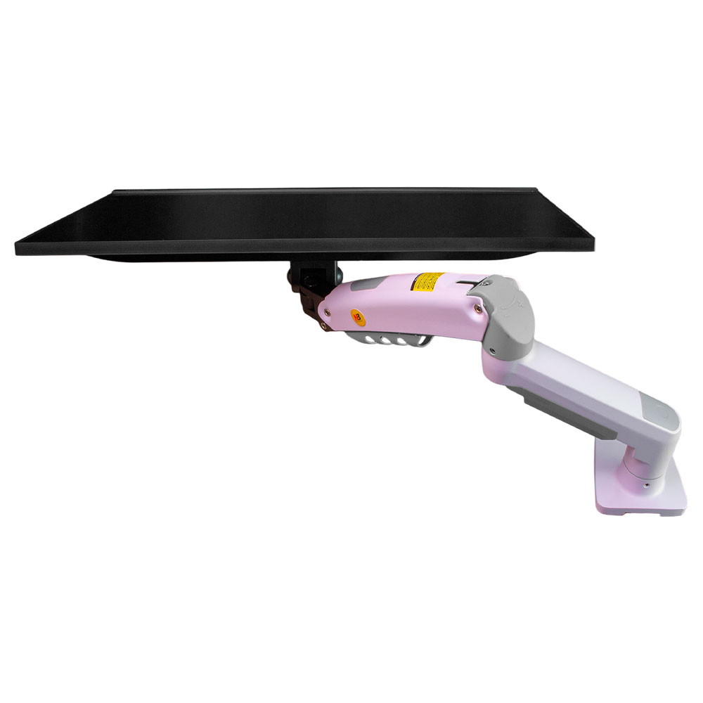 Imagem de SUPORTE MONITOR NORTH BAYOU PISTAO A GAS MORSA 17" A 30" ROSA - NB-F80-XJ