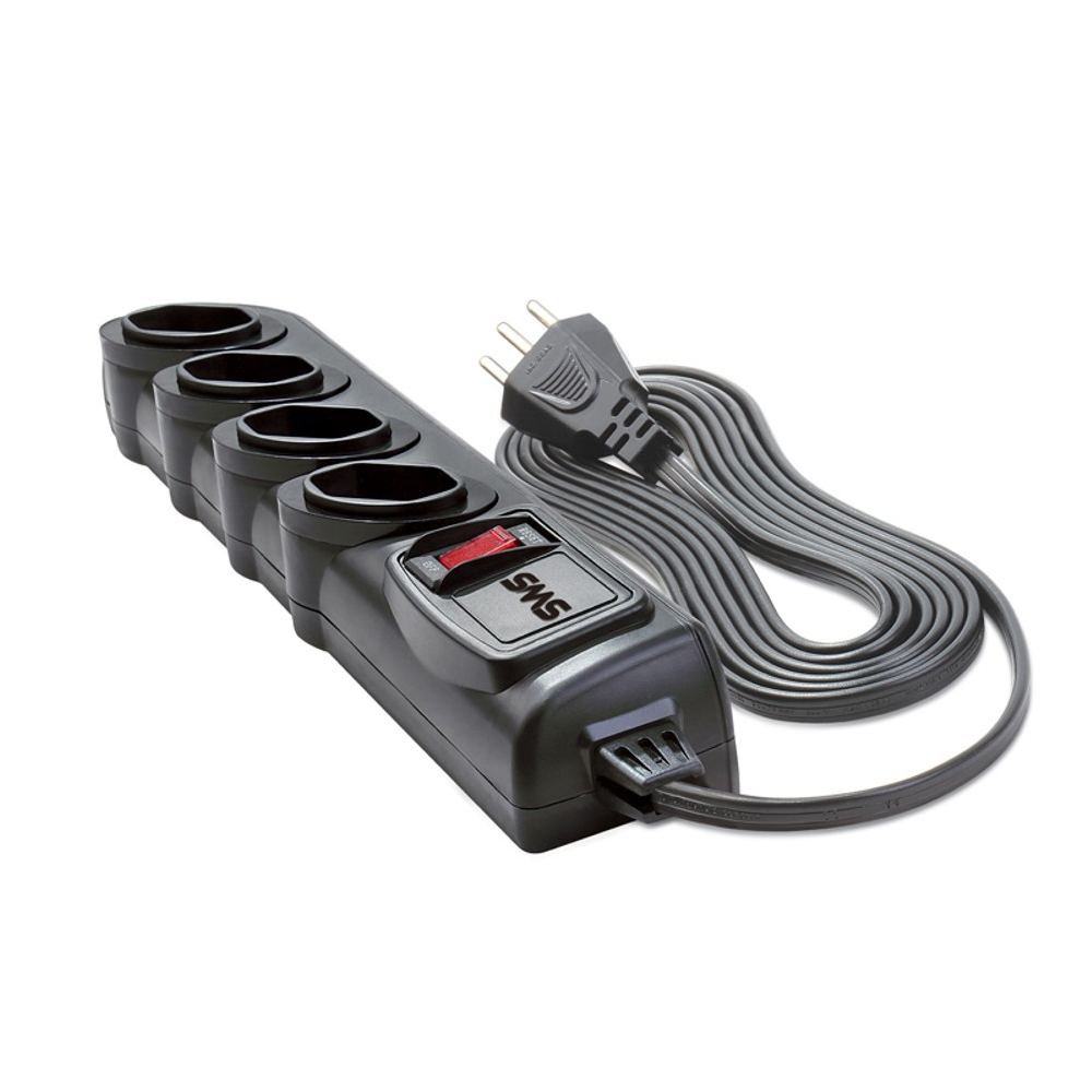 Mostrar detalhes de FILTRO DE LINHA SMS 62329 BIVOLT 4T CABO 3M PRETO BLISTER Imagem de FILTRO DE LINHA SMS 62329 BIVOLT 4T CABO 3M PRETO BLISTER