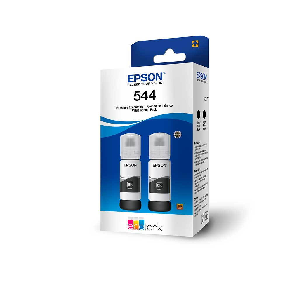 Mostrar detalhes de KIT GARRAFA EPSON 2 UNIDADES T544120 Imagem de KIT GARRAFA EPSON 2 UNIDADES T544120