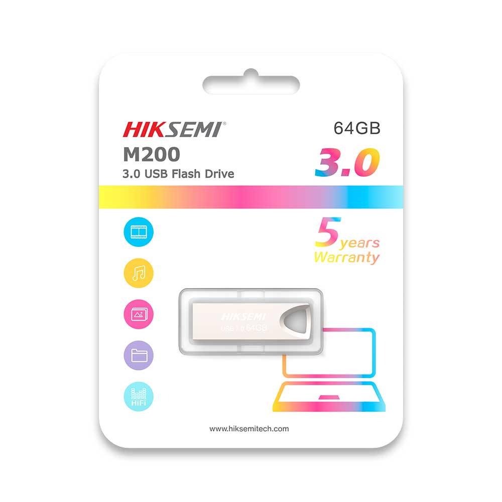 Mostrar detalhes de PEN DRIVE HIKSEMI M200 64GB USB 3.0 - HS-USB-M200/64G/U3 Imagem de PEN DRIVE HIKSEMI M200 64GB USB 3.0 - HS-USB-M200/64G/U3