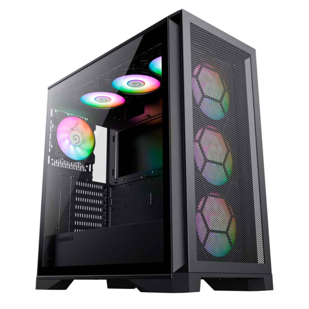 Imagem de GABINETE GAMER GAMEMAX LEADER FULL TOWER E-ATX PRETO - X614100901736
