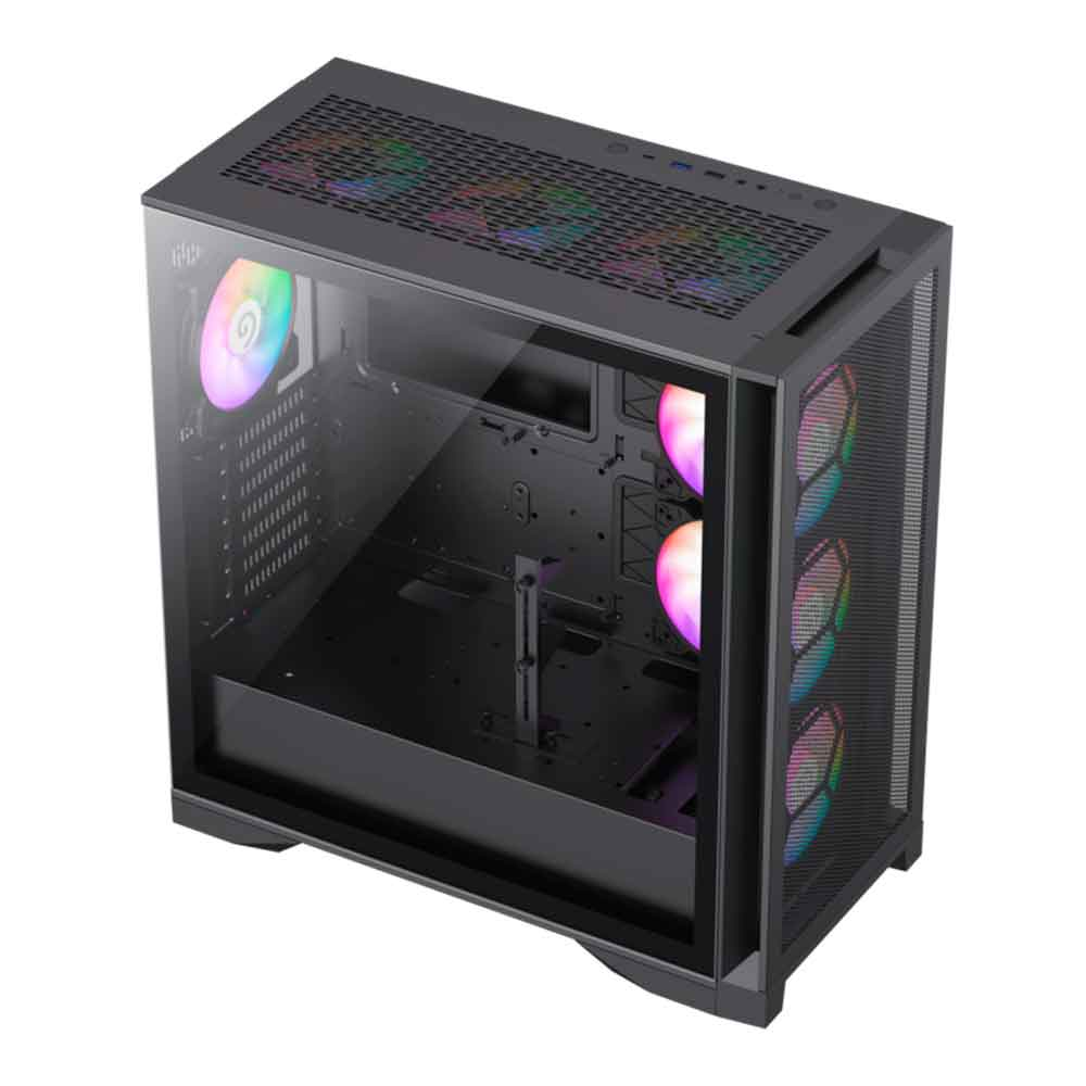 Imagem de GABINETE GAMER GAMEMAX LEADER FULL TOWER E-ATX PRETO - X614100901736