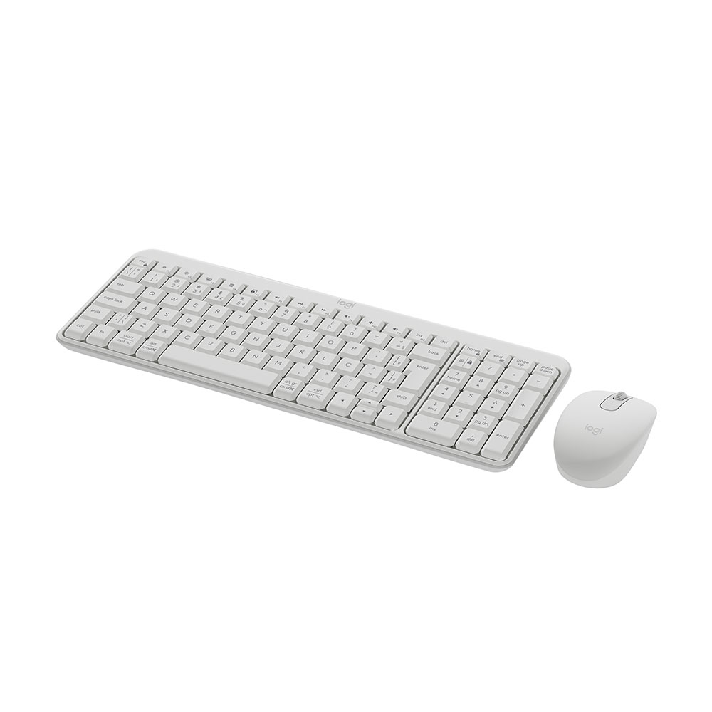 Imagem de KIT MOUSE E TECLADO LOGITECH MK250 BRANCO BLUETOOTH/WIRELESS S/ FIO - 920-013517