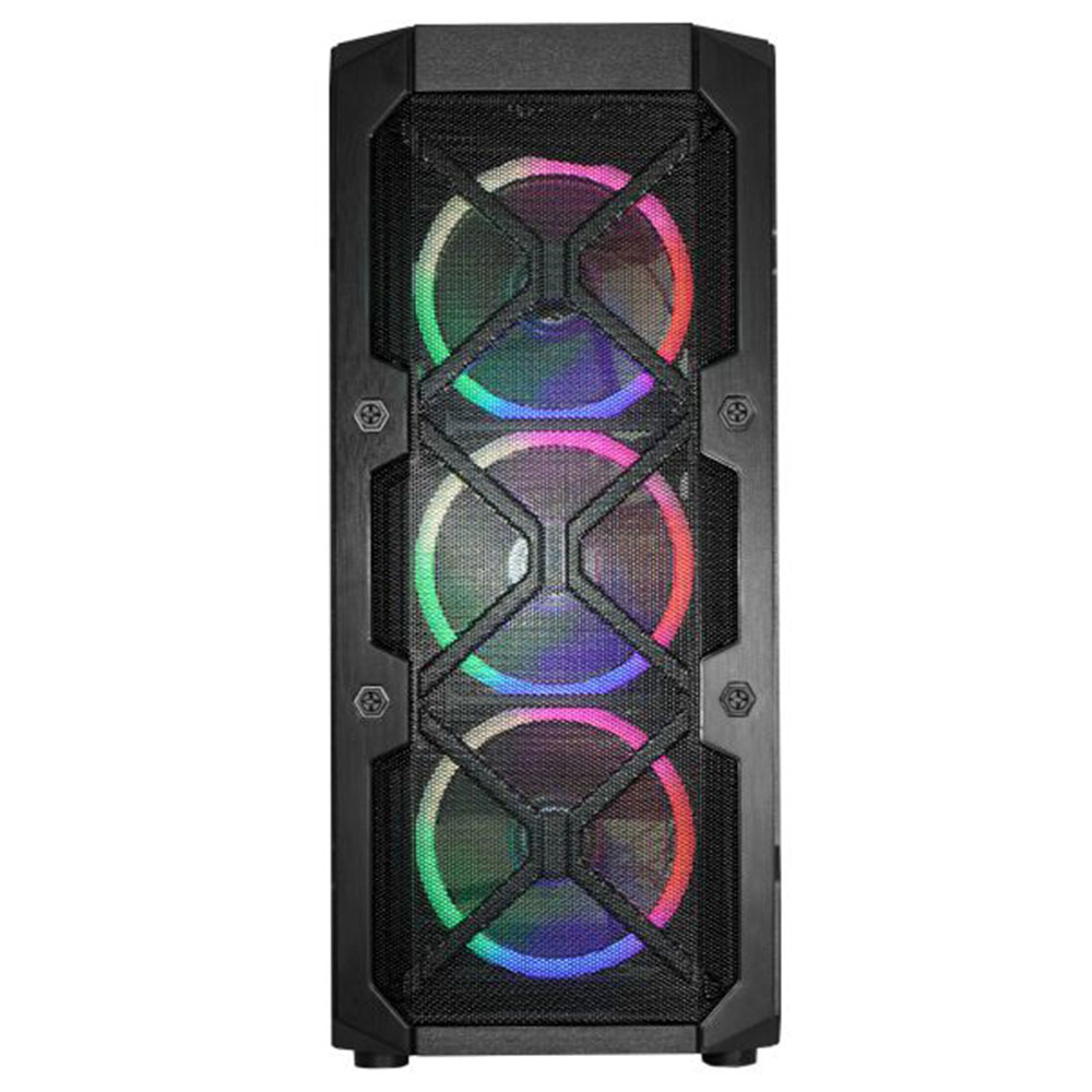Imagem de GABINETE GAMER K-MEX CG-02C5 MESH COM 3 COOLERS AAFAF1 MULTICOLOR - CG02C5RH0010B0X