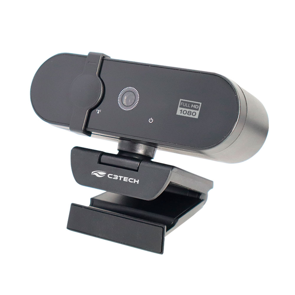 Imagem de WEBCAM C3TECH FULL HD 1080P WB-150BK PRETO