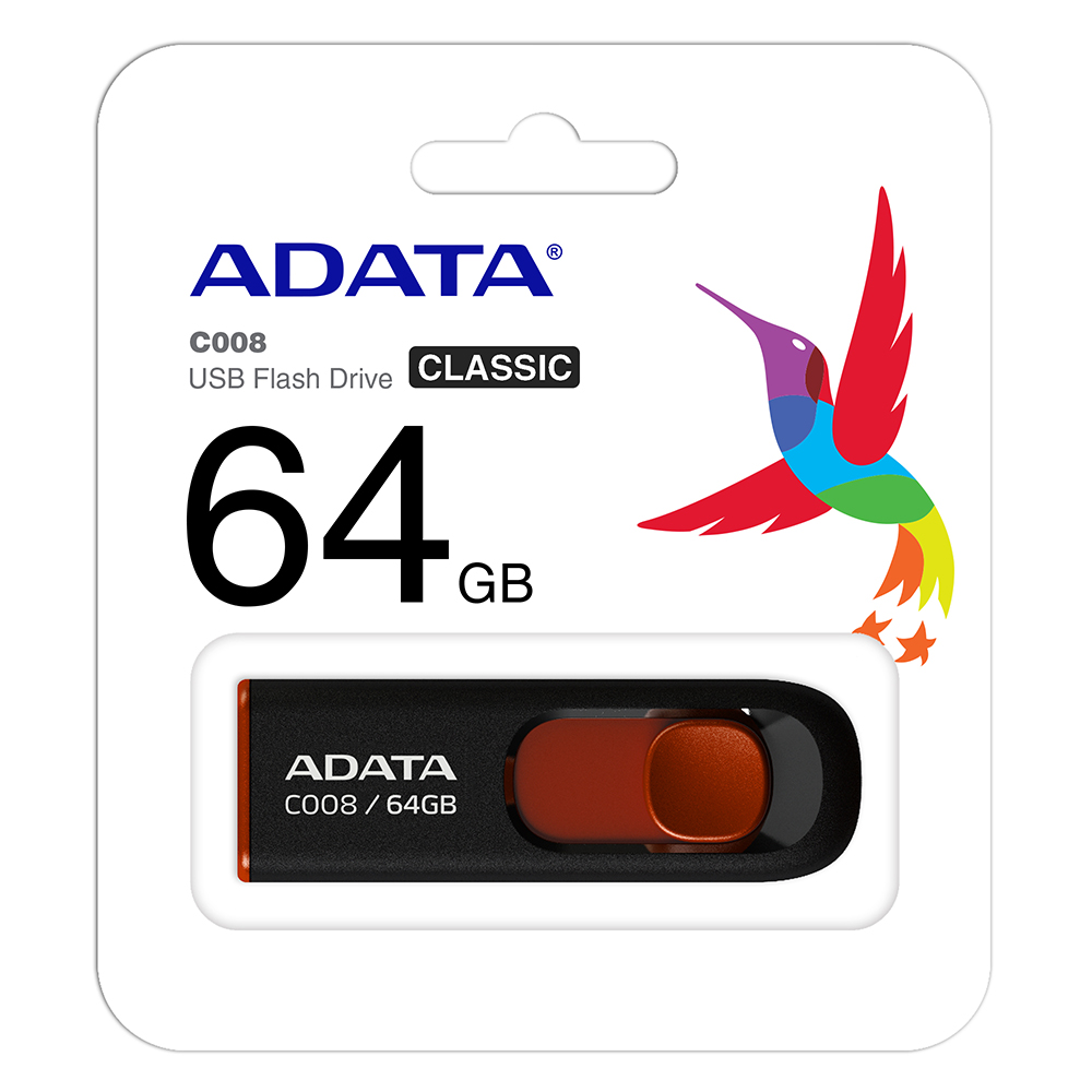 Mostrar detalhes de PEN DRIVE ADATA AC008 64GB PRETO/VERMELHO AC008-64G-RKD Imagem de PEN DRIVE ADATA AC008 64GB PRETO/VERMELHO AC008-64G-RKD