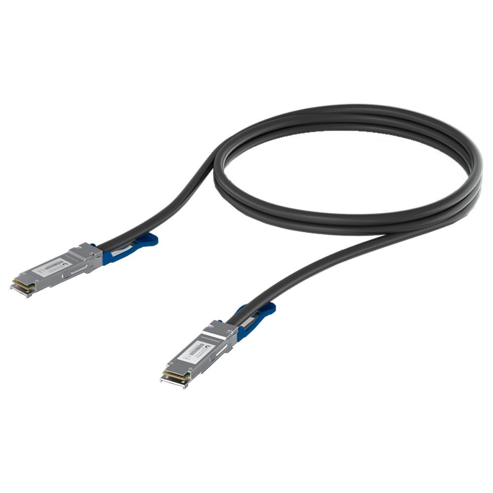 Imagem de CABO DAC UBIQUITI QSFP28 DE 100 E 40 GB 1 METROS-UACC-DAC-QSFP28-1M