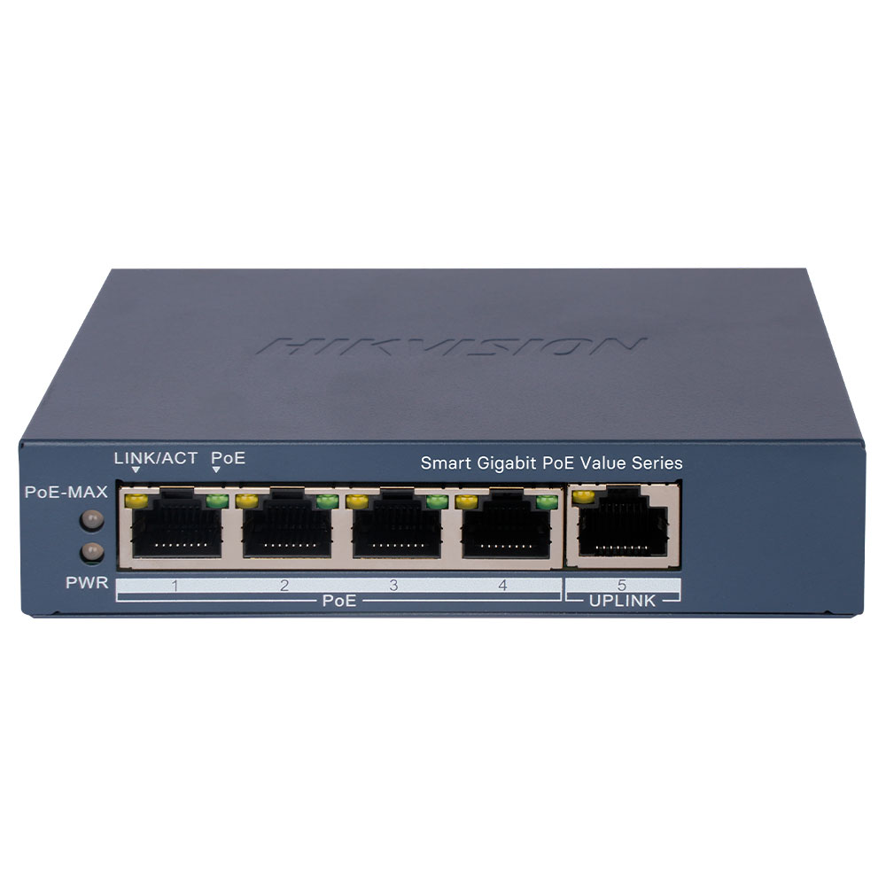 Imagem de SWITCH POE DS-3E1505P-EI/M HIKVISION
