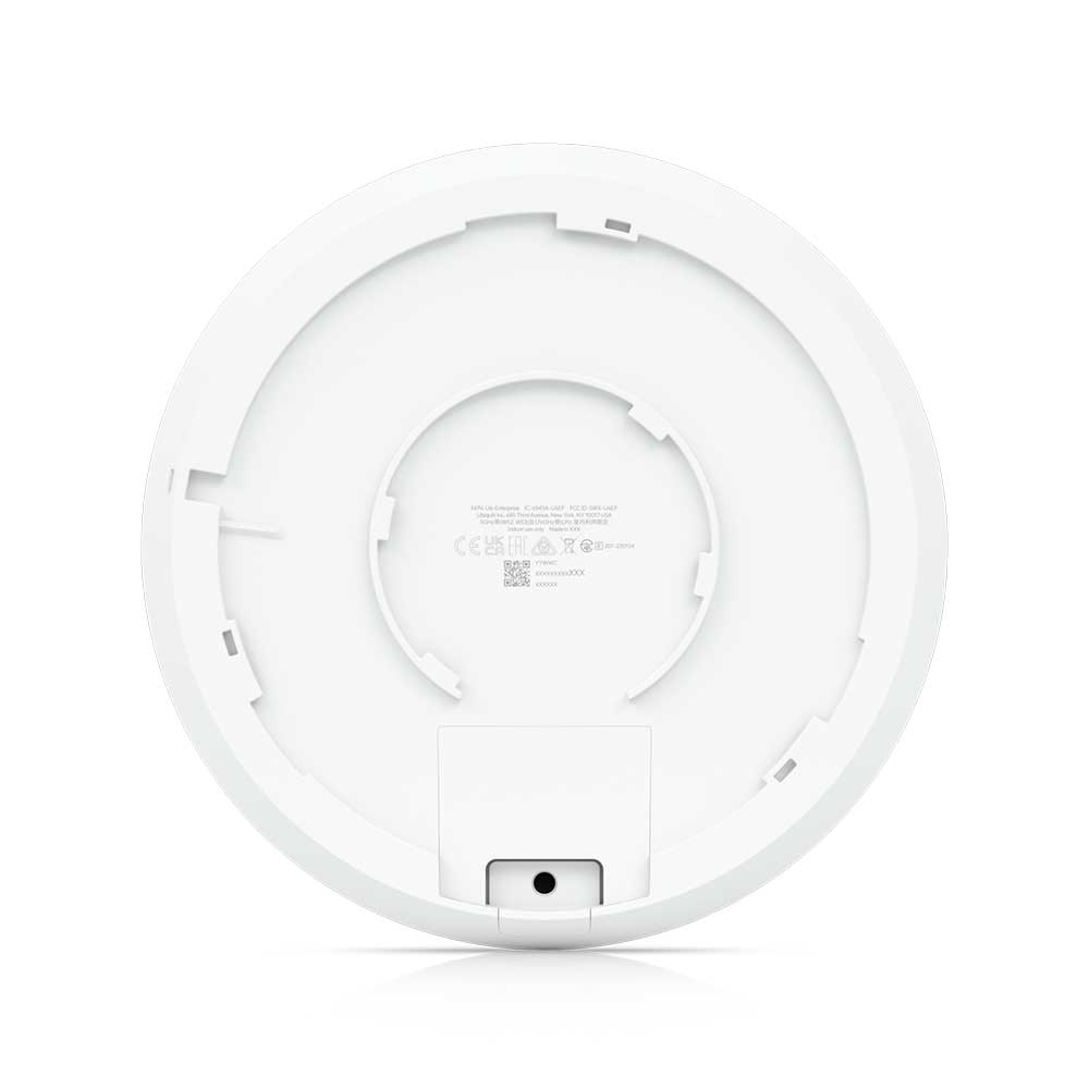 Imagem de ACCESS POINT UBIQUITI U6-ENTERPRISE UNIFI WIFI 6 TRI-BAND 6/6EGHZ - 2.5GBPS 5300 MBPS POE S/INJETOR