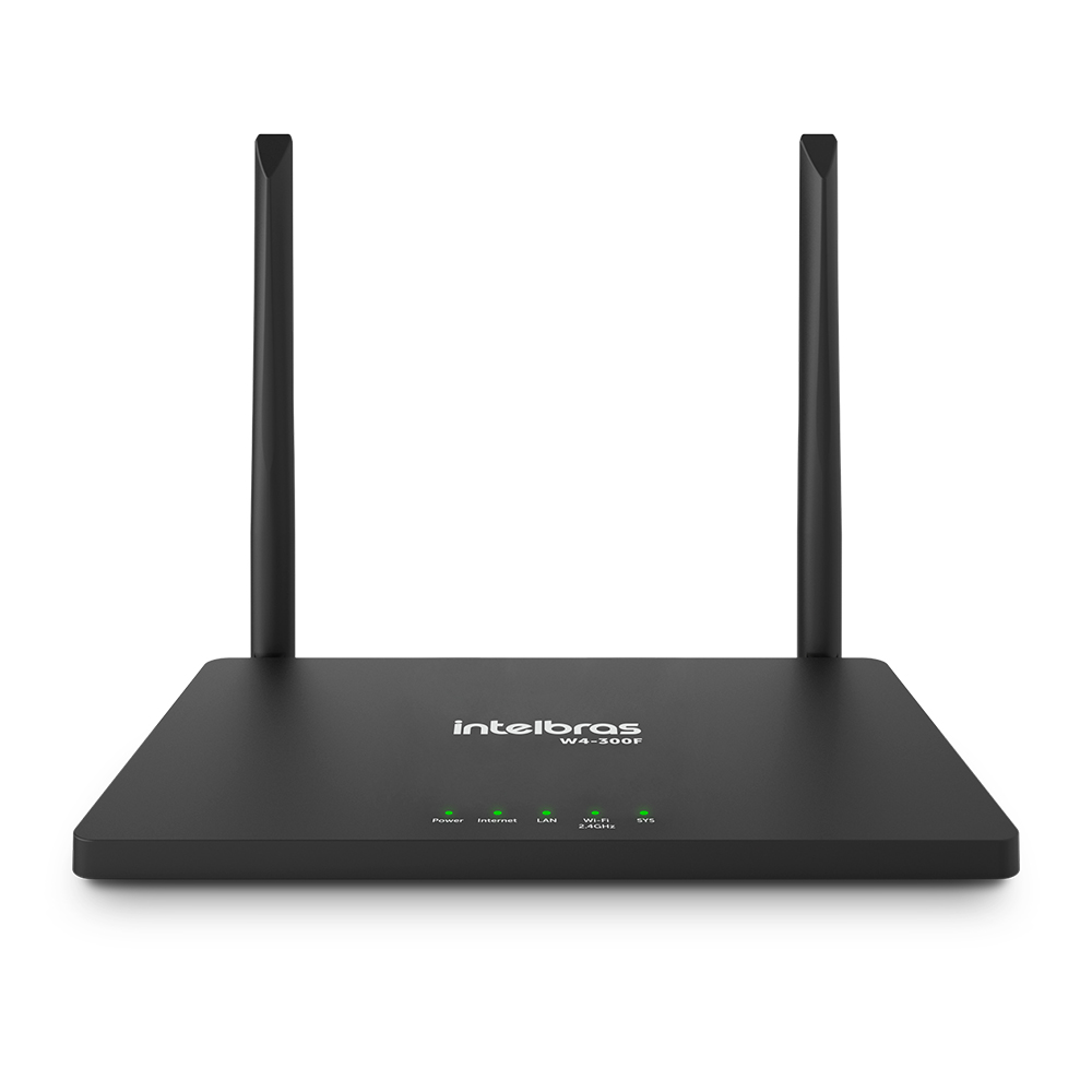 Mostrar detalhes de ROTEADOR WIRELESS 300MBPS INTELBRAS FAST WI-FORCE 4-300F 4750089 Imagem de ROTEADOR WIRELESS 300MBPS INTELBRAS FAST WI-FORCE 4-300F 4750089