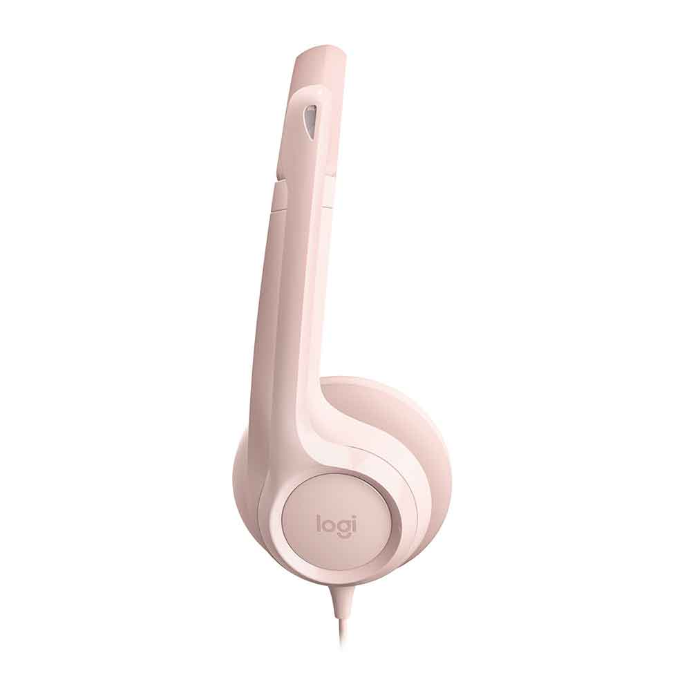Imagem de FONE DE OUVIDO MIC LOGITECH H390 USB ROSA