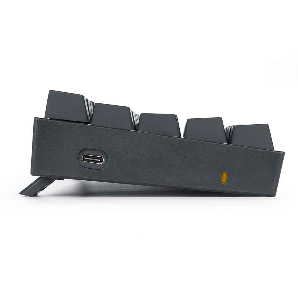 Imagem de TECLADO GAMER REDRAGON MECANICO LAKSHMI RAINBOW PRETO SWITCH MARROM K606R (PT-BROWN)