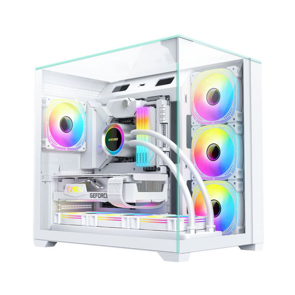 Mostrar detalhes de GABINETE GAMER K-MEX AQUARIO CG-W1FD MEGA SHARK BRANCO ATX SEM FAN Imagem de GABINETE GAMER K-MEX AQUARIO CG-W1FD MEGA SHARK BRANCO ATX SEM FAN