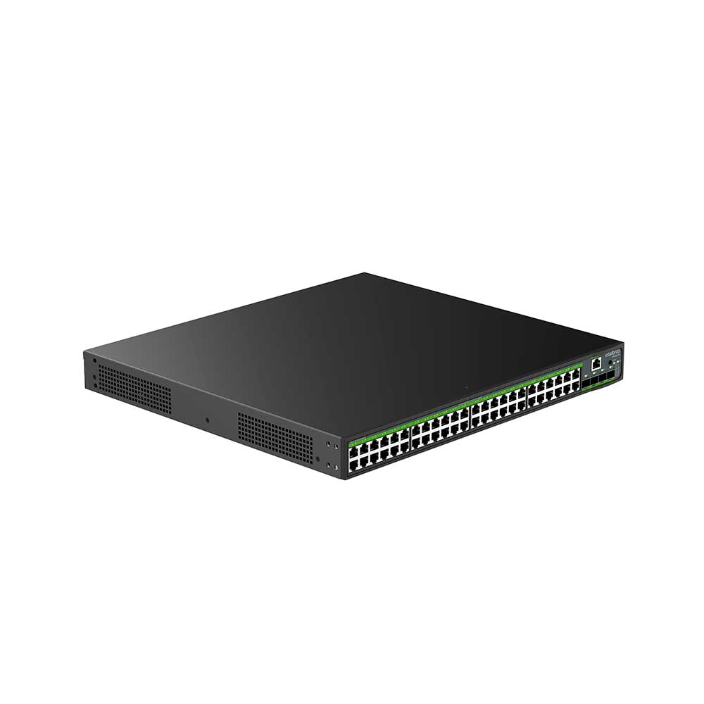 Mostrar detalhes de SWITCH INTELBRAS L3 GERENCIAVEL 48 PORTAS GIGABIT POE 370W E 4 PORTAS SFP+ 10GB UPLINK S3352G-PB - 4 Imagem de SWITCH INTELBRAS L3 GERENCIAVEL 48 PORTAS GIGABIT POE 370W E 4 PORTAS SFP+ 10GB UPLINK S3352G-PB - 4