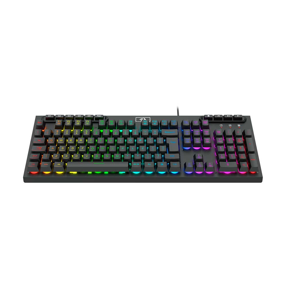 Imagem de TECLADO REDRAGON MEMBRANA GAMER ADITYA RGB K513-RGB PT