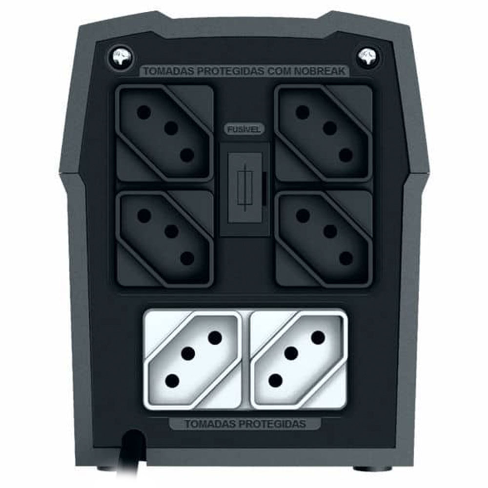 Imagem de NOBREAK TSSHARA UPS MINI 600VA BIV/115V 4+2T - 4568