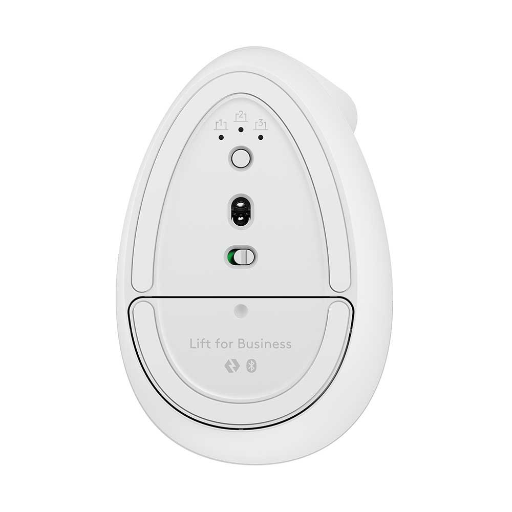 Imagem de MOUSE LOGITECH ERGONOMICO VERTICAL LIFT SEM FIO OFF WHITE 910-006469