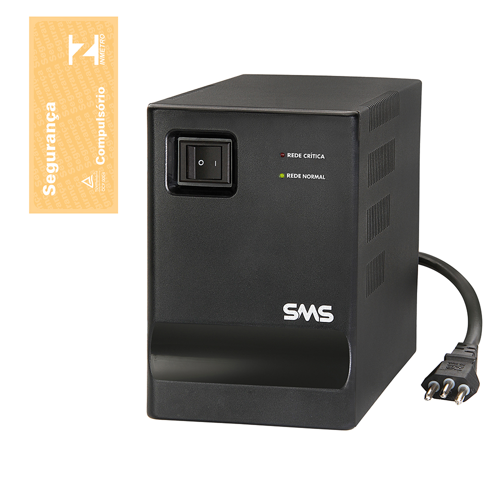 Mostrar detalhes de ESTABILIZADOR SMS 2000VA BIV/115V 16218 PROGRESSIVE III LASER Imagem de ESTABILIZADOR SMS 2000VA BIV/115V 16218 PROGRESSIVE III LASER