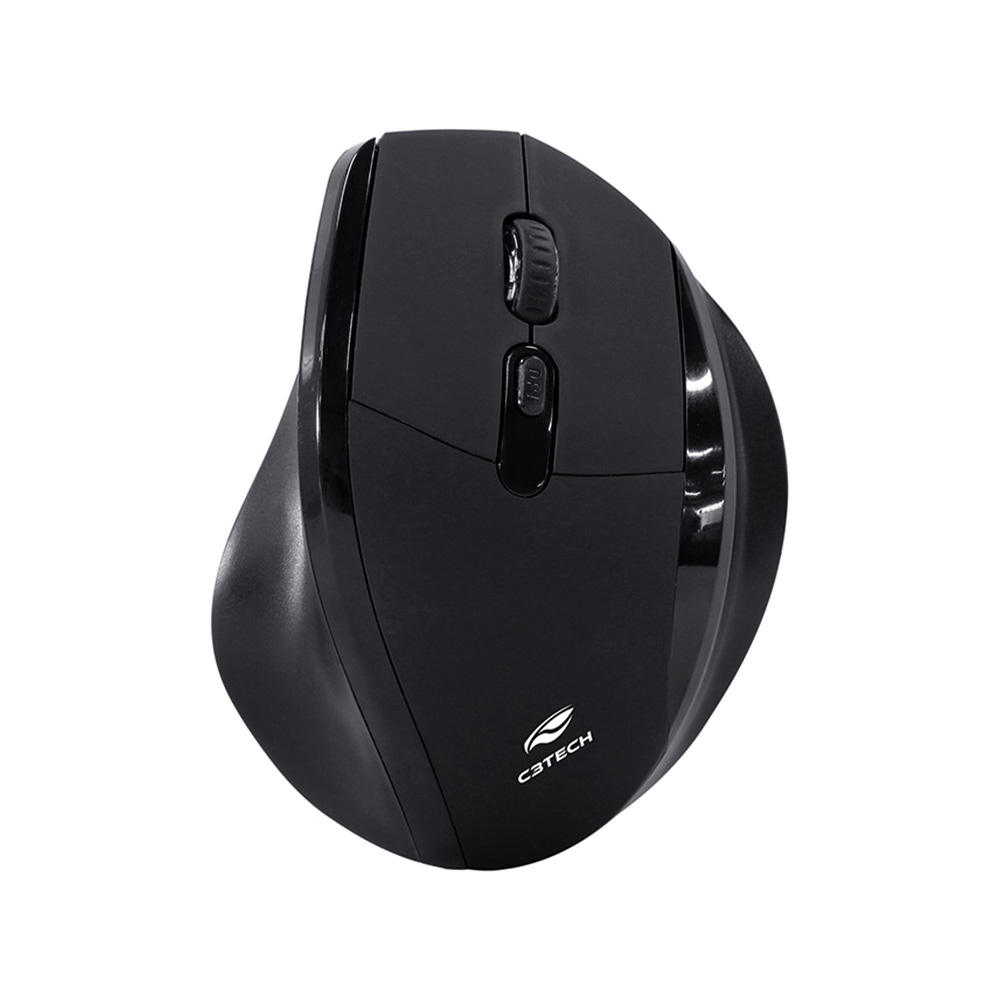 Mostrar detalhes de MOUSE ERGO C3TECH SEM FIO PRETO - M-W120BK Imagem de MOUSE ERGO C3TECH SEM FIO PRETO - M-W120BK