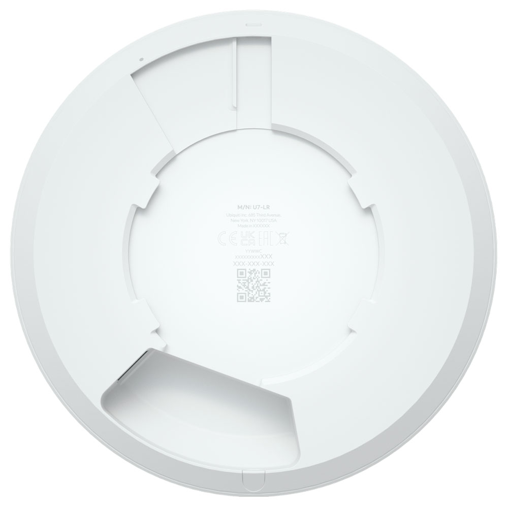 Imagem de ACCESS POINT UBIQUITI U7-LR UNIFI WIFI 7 DUAL BAND 4988 MBPS LONG RANGE POE S/ FONTE