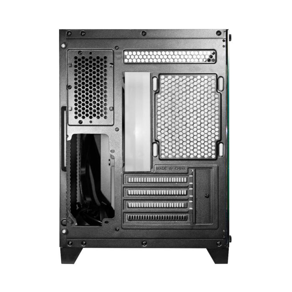 Imagem de GABINETE GAMER K-MEX AQUARIO CG-0725 VISAO PRETO MICRO ATX SEM FAN
