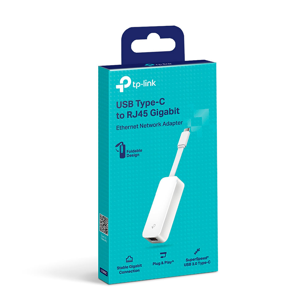 Mostrar detalhes de ADAPTADOR DE REDE TP-LINK UE300C TIPO C PARA RJ45 ETHERNET GIGABIT Imagem de ADAPTADOR DE REDE TP-LINK UE300C TIPO C PARA RJ45 ETHERNET GIGABIT