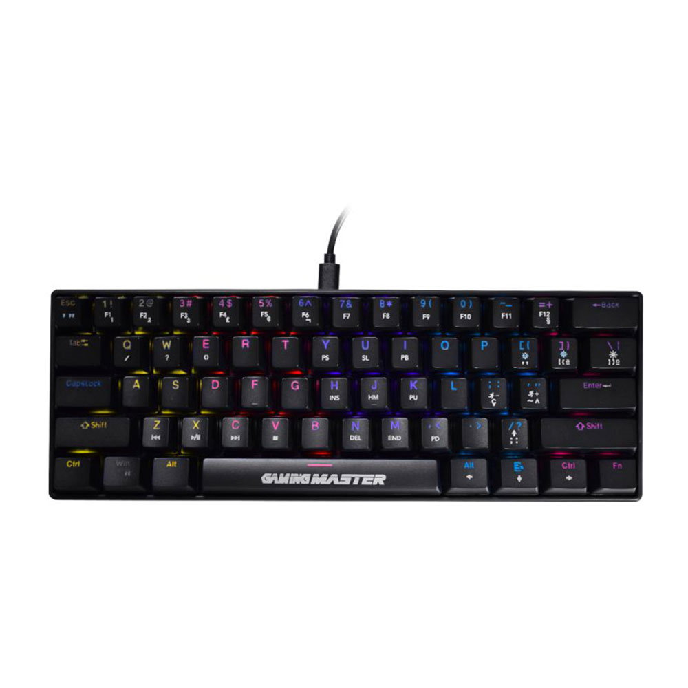 Imagem de TECLADO K-MEX MECANICO GAMER SPECTRAFURY PRETO KBL8 RGB