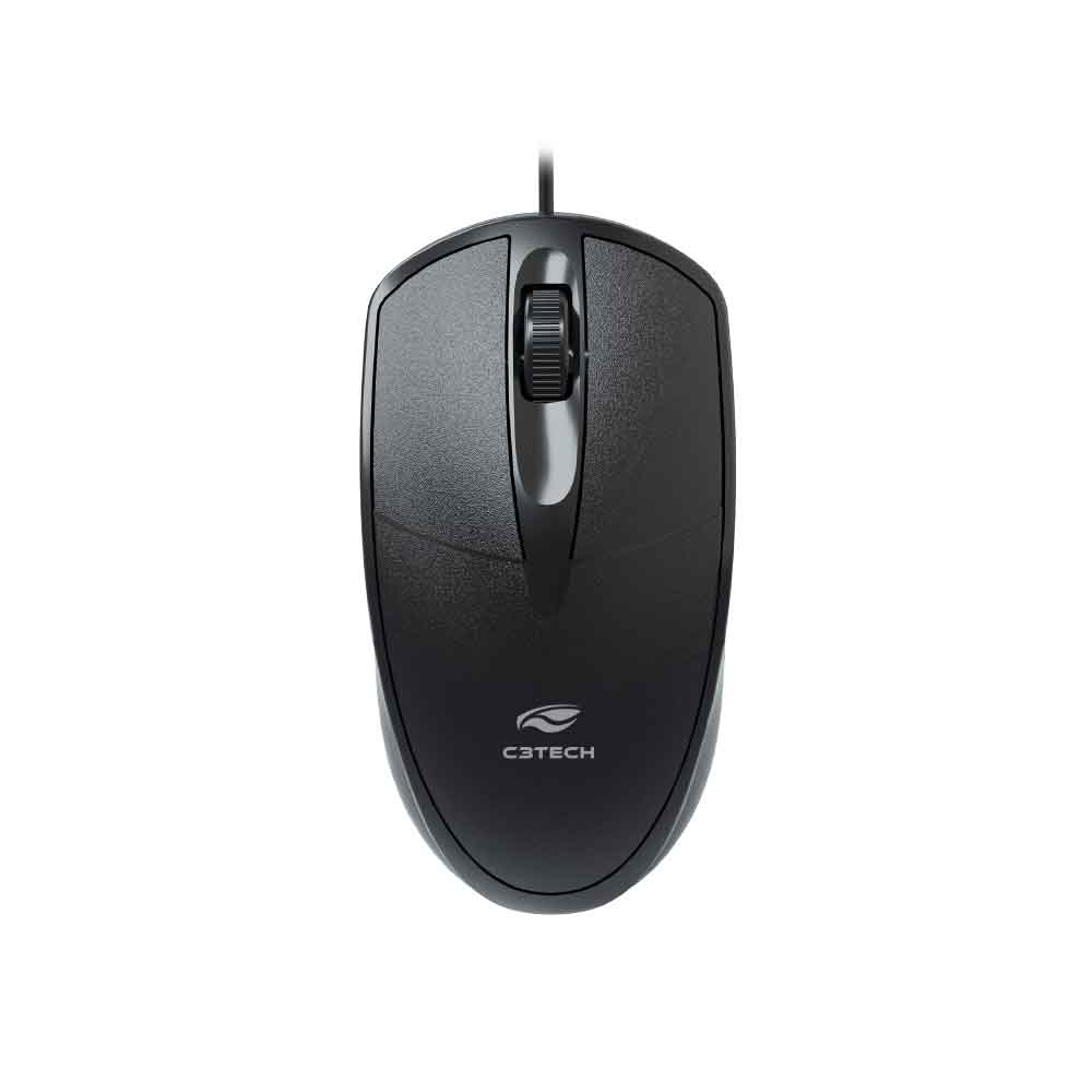 Mostrar detalhes de MOUSE C3TECH USB MS-31BK PRETO Imagem de MOUSE C3TECH USB MS-31BK PRETO