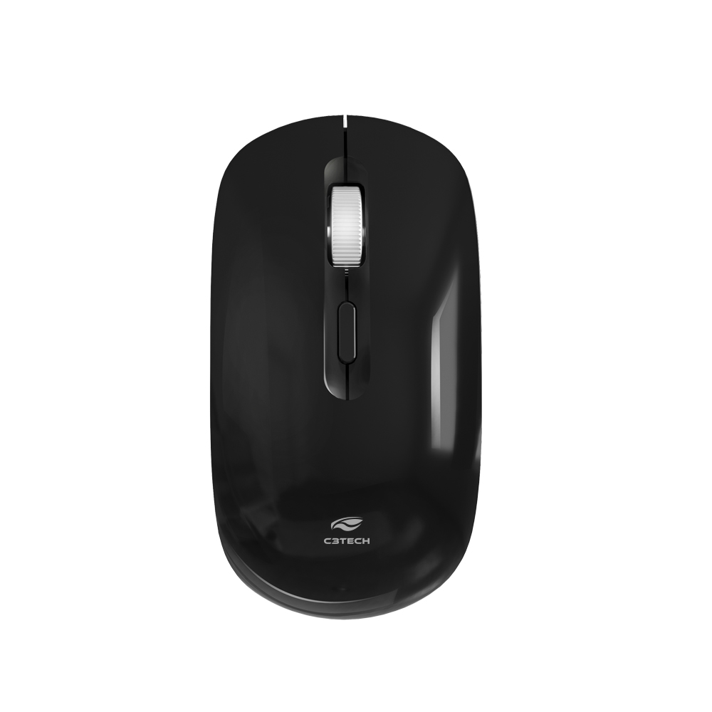 Mostrar detalhes de MOUSE C3TECH SEM FIO RECARREGAVEL M-W80BK PRETO Imagem de MOUSE C3TECH SEM FIO RECARREGAVEL M-W80BK PRETO