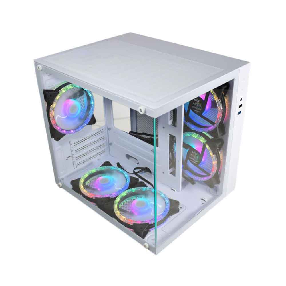 Mostrar detalhes de GABINETE GAMER K-MEX AQUARIO CG-W2SB MICRO ATX BRANCO Imagem de GABINETE GAMER K-MEX AQUARIO CG-W2SB MICRO ATX BRANCO