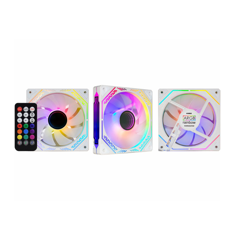 Mostrar detalhes de KIT COOLER K-MEX ARGB AARA BRANCO INFINITY 3 COOLERS 120MM COM CONTROLADORA Imagem de KIT COOLER K-MEX ARGB AARA BRANCO INFINITY 3 COOLERS 120MM COM CONTROLADORA