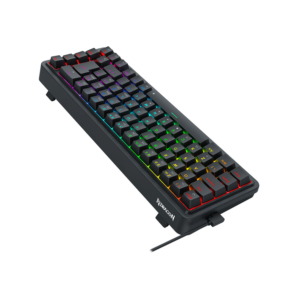 Imagem de TECLADO REDRAGON MECANICO GAMER NOVA RGB PRETO K709-RGB (PT).
